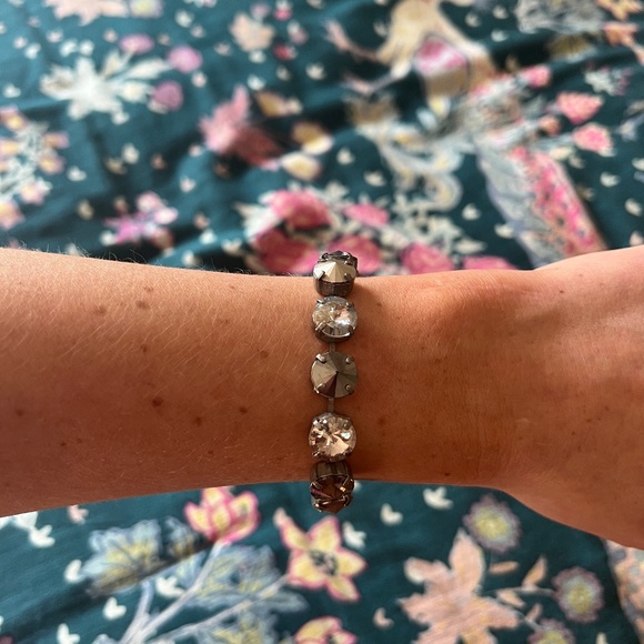 Sabika Grey and Silver Bracelet - Picture 3 of 4